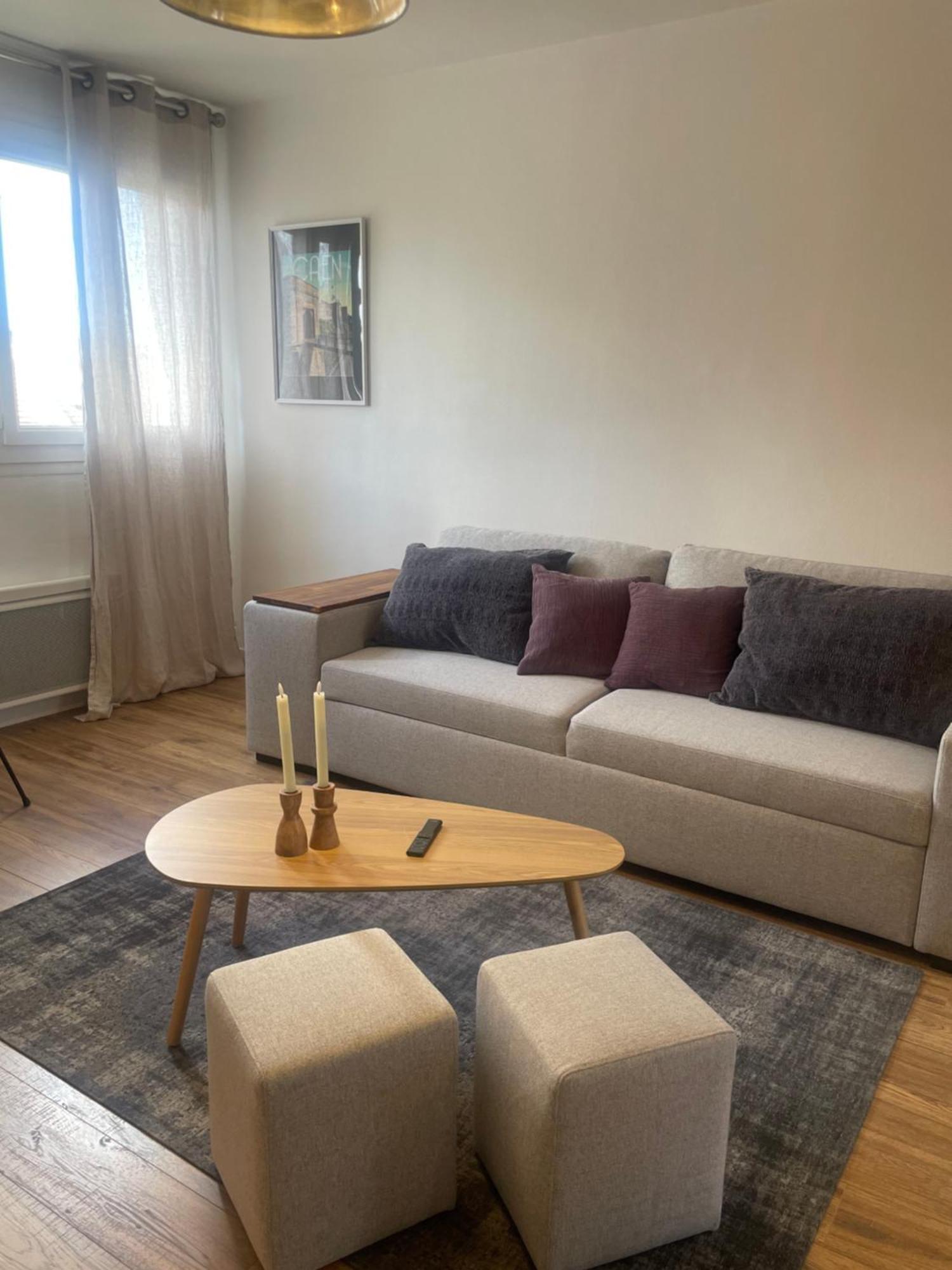 Ferienwohnung Le Vaugueux Caen Exterior foto